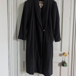 vintage wool overcoat j. percy for marvin richards